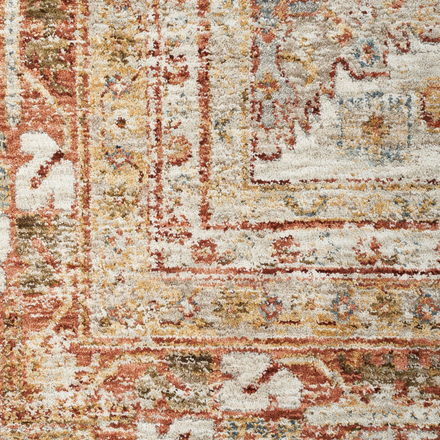 Nourison Home Sahar  Ivory Multicolor  Traditional