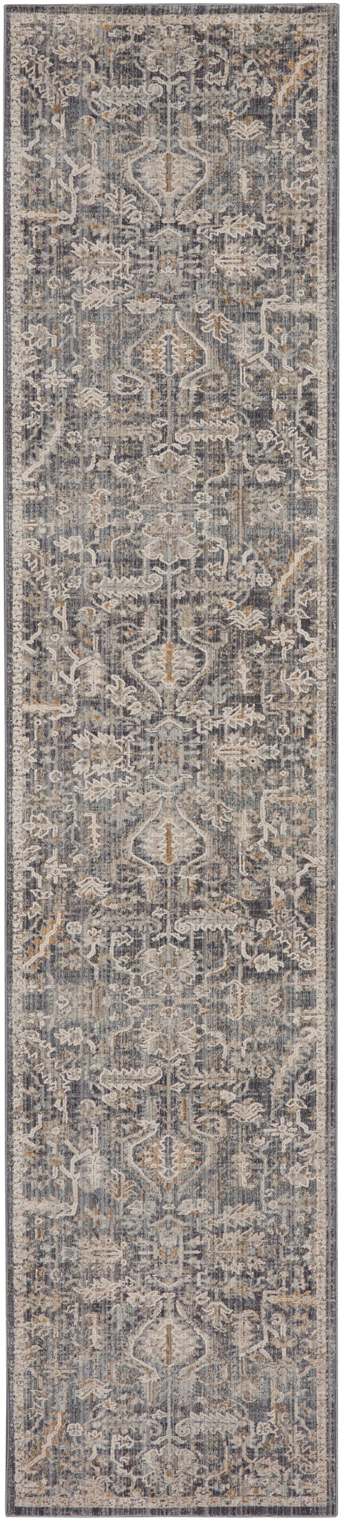 Nourison Home Lynx LNX02 Navy Multicolor Transitional Power-loomed Rug