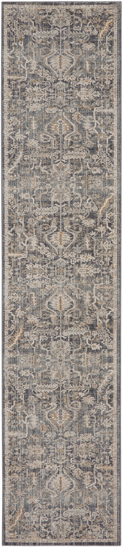 Nourison Home Lynx LNX02 Navy Multicolor Transitional Power-loomed Rug