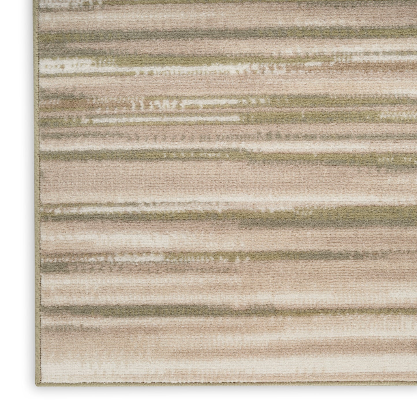 Nourison Home Jubilant  Green Ivory  Contemporary