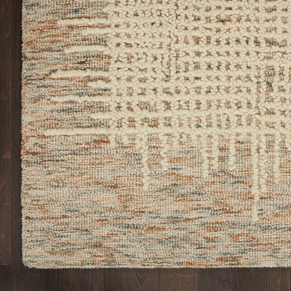 Nourison Home Colorado  Beige Multicolor  Contemporary