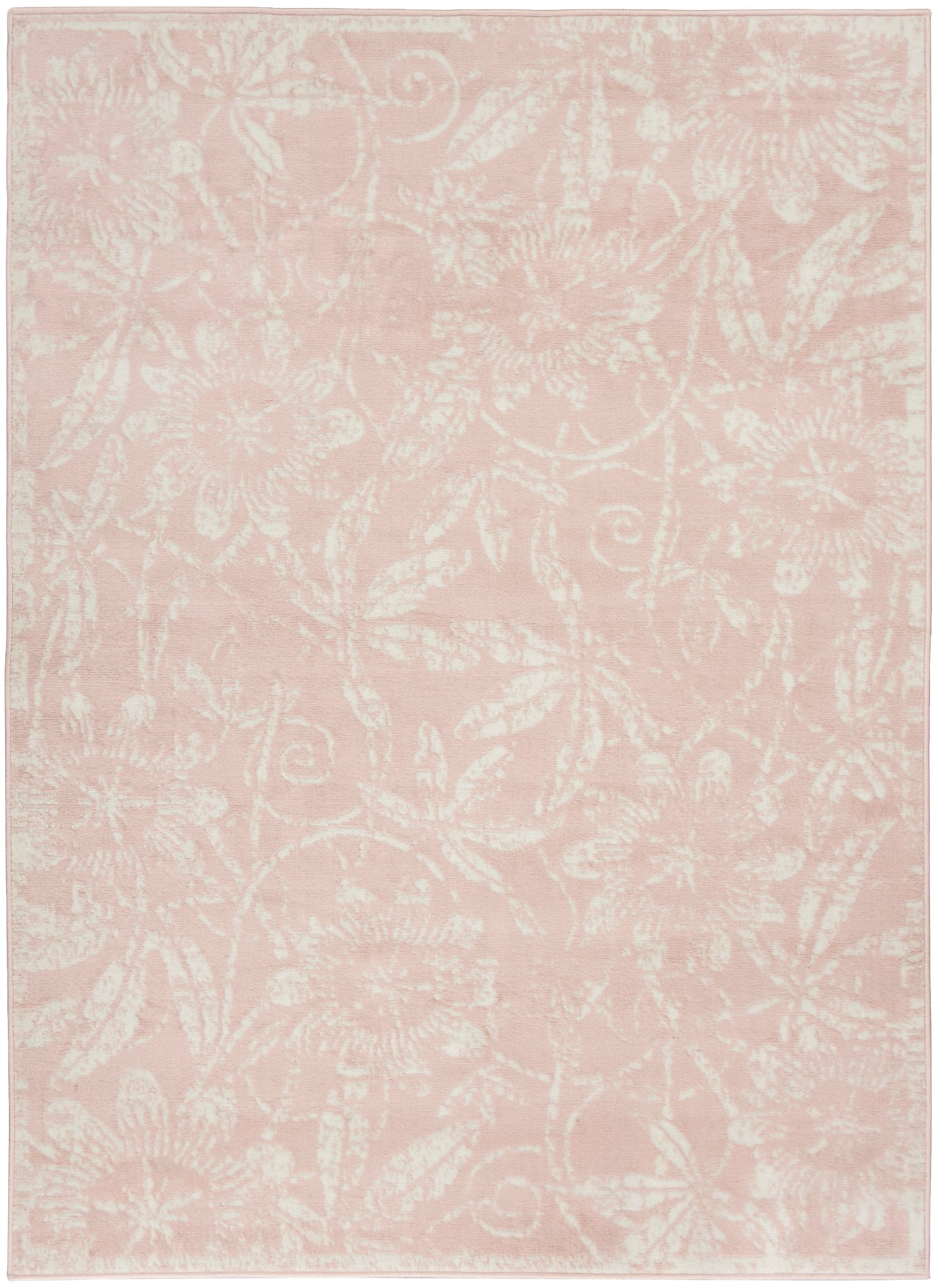 Nourison Home Whimsicle WHS05 Pink Contemporary Power-loomed Rug