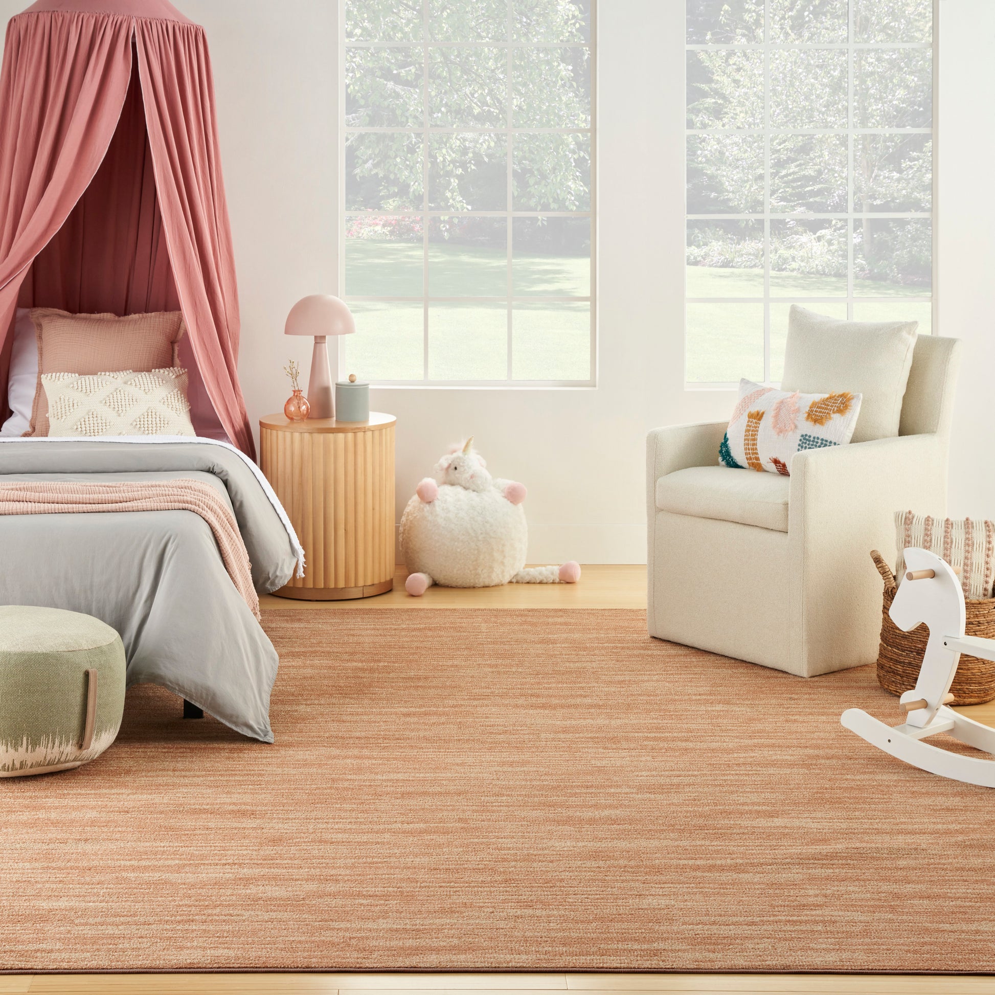 Nourison Home Nourison Essentials  Rust  Contemporary