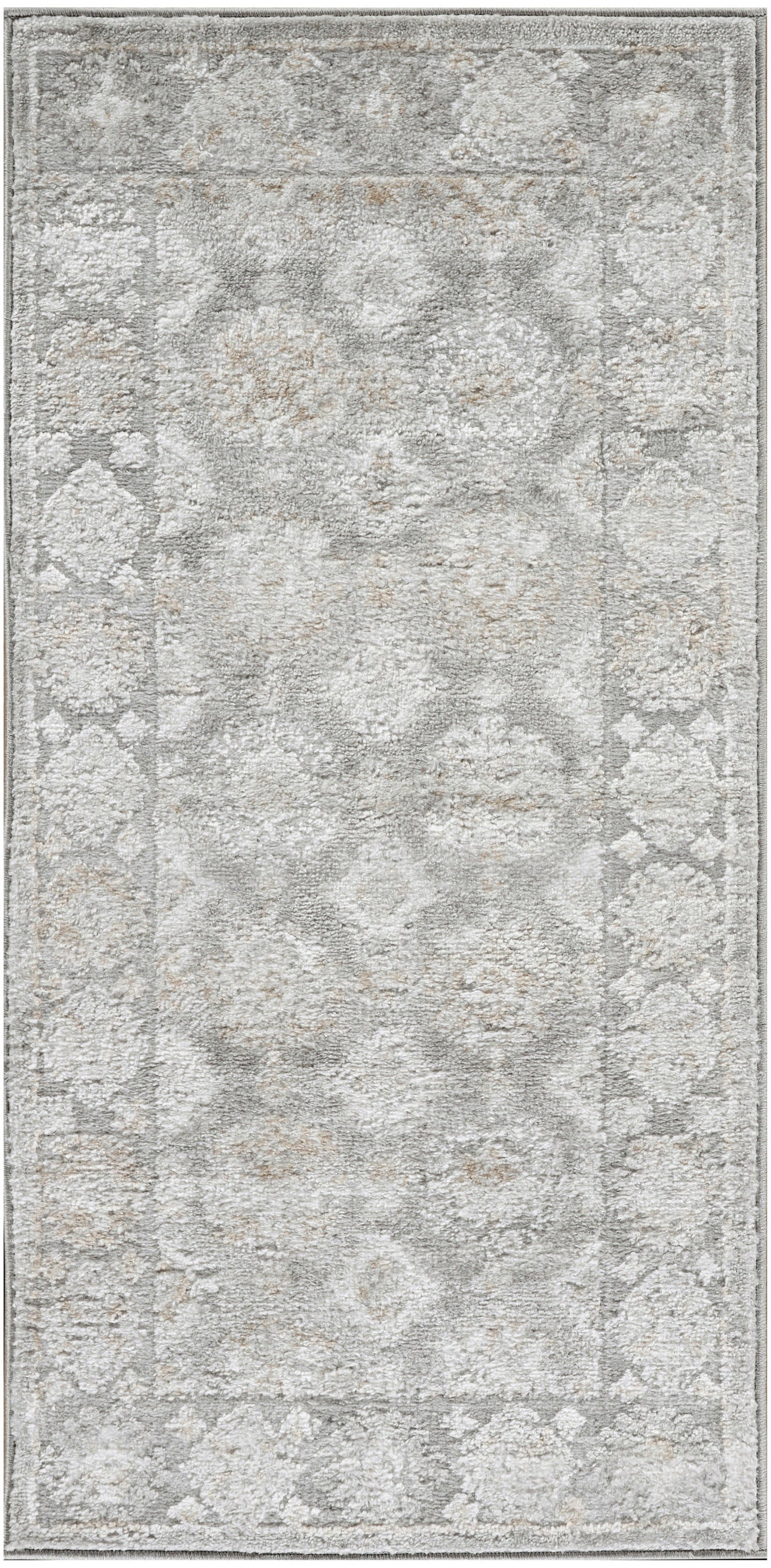 Nourison Home Dekor DEK02 Grey Traditional Machine Woven Rug