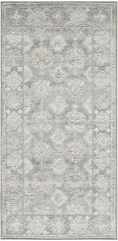 Nourison Home Dekor DEK02 Grey Traditional Machine Woven Rug