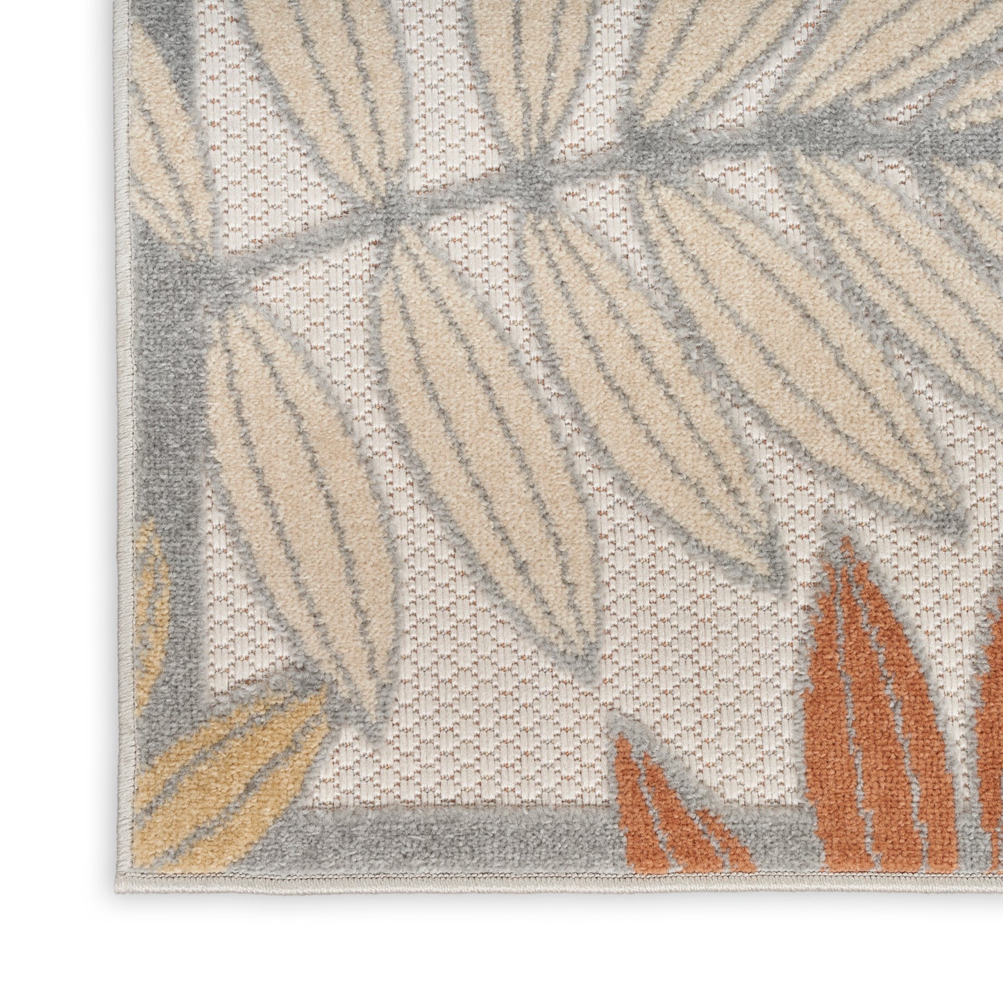 Nourison Home Aloha  Blue Mocha  Contemporary