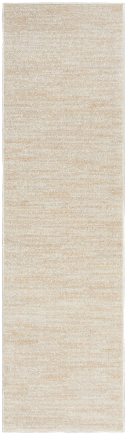 Nourison Home Nourison Essentials NRE01 Ivory Beige Contemporary Power-loomed Rug