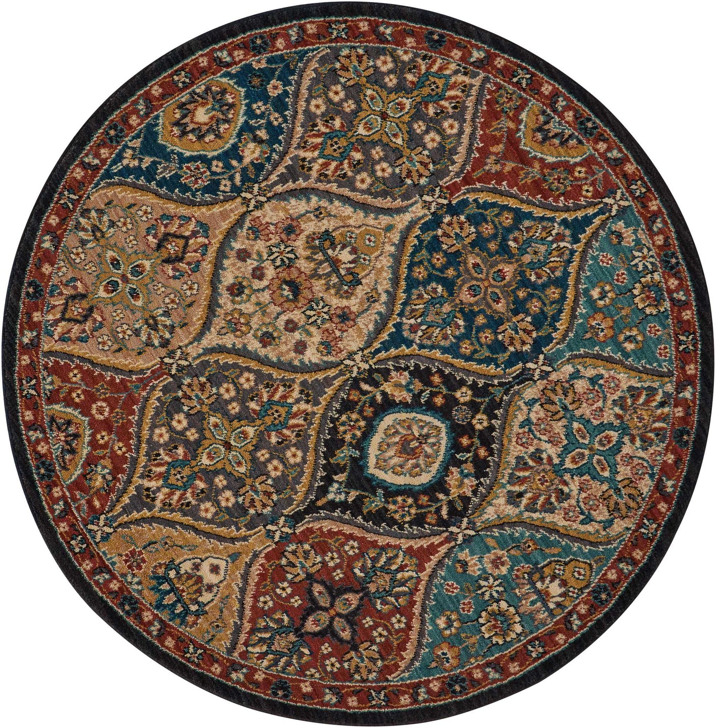 Nourison Home Nourison 2020 NR203 Multicolor Traditional Loomed Rug