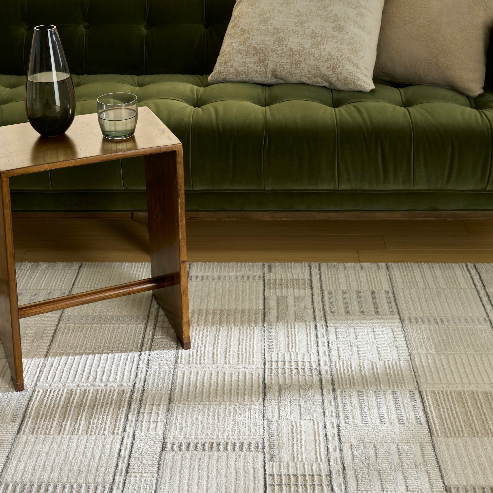 Nourison Home Nordic  Ivory Grey  Contemporary