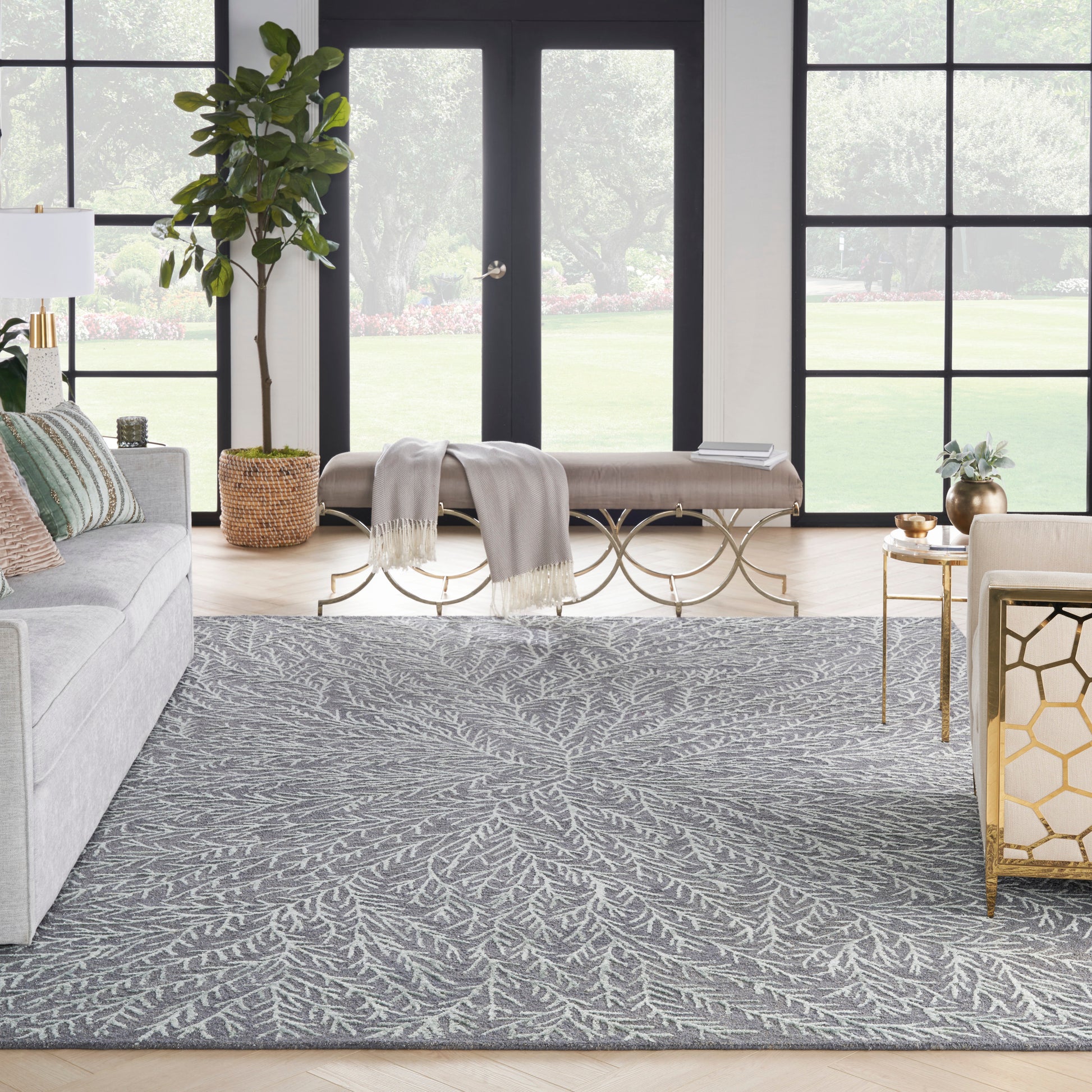 Michael Amini Ma30 Star  Slate Teal  Contemporary