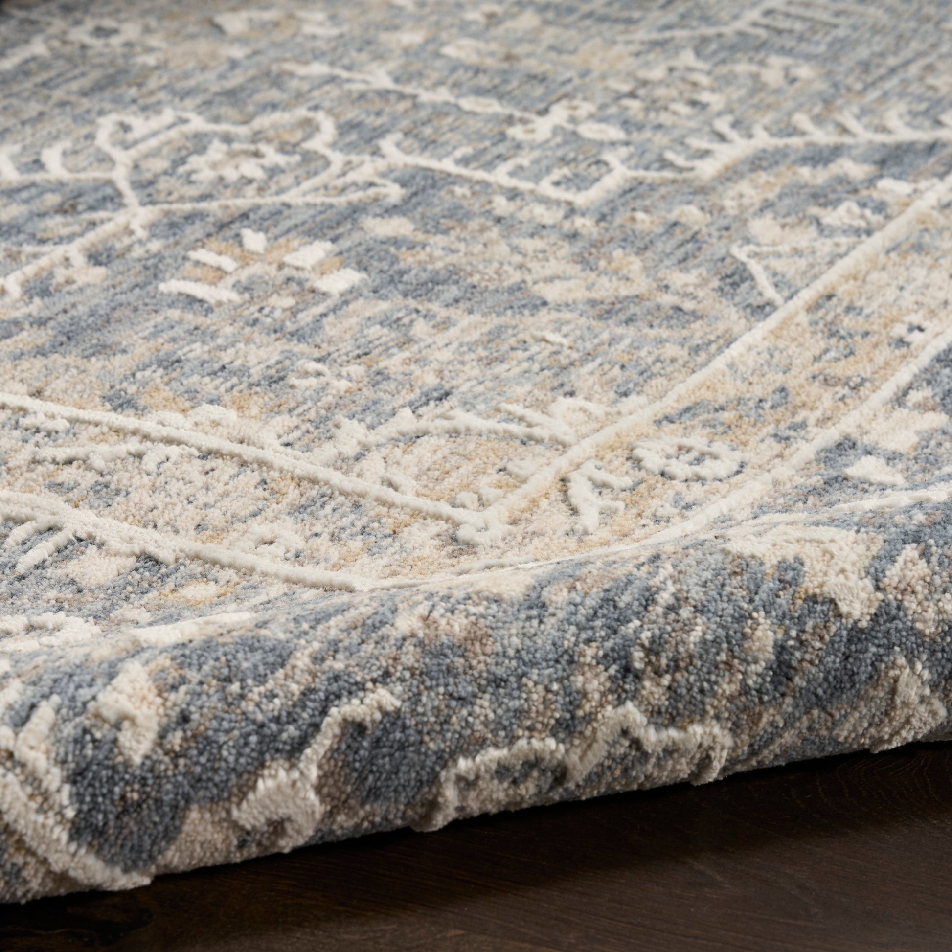 Nourison Home Retreat  Blue  Traditional