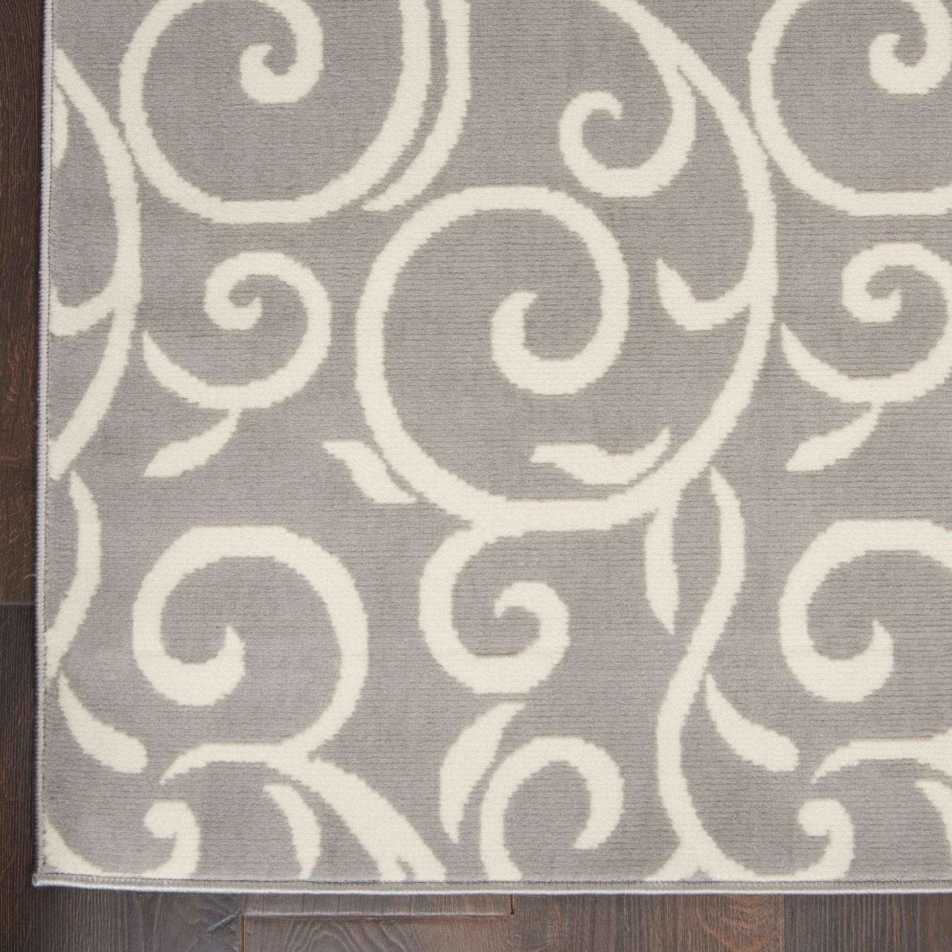 Nourison Home Grafix  Grey  Contemporary