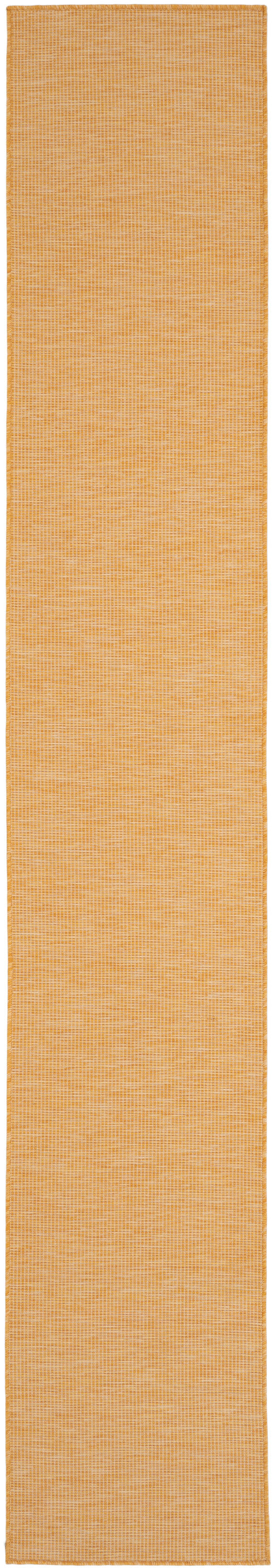 Nourison Home Positano POS01 Yellow Contemporary Power-loomed Rug