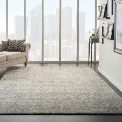 Nourison Home Moroccan Celebration  Ivory Slate  Traditional