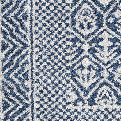 Nourison Home Palermo  Blue Grey  Contemporary