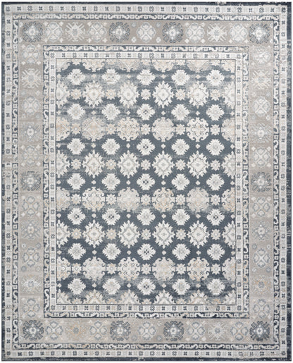 Nourison Home Dekor  Grey Navy  Traditional