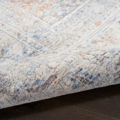 Nourison Home Elegant Heirlooms  Grey Gold  Traditional