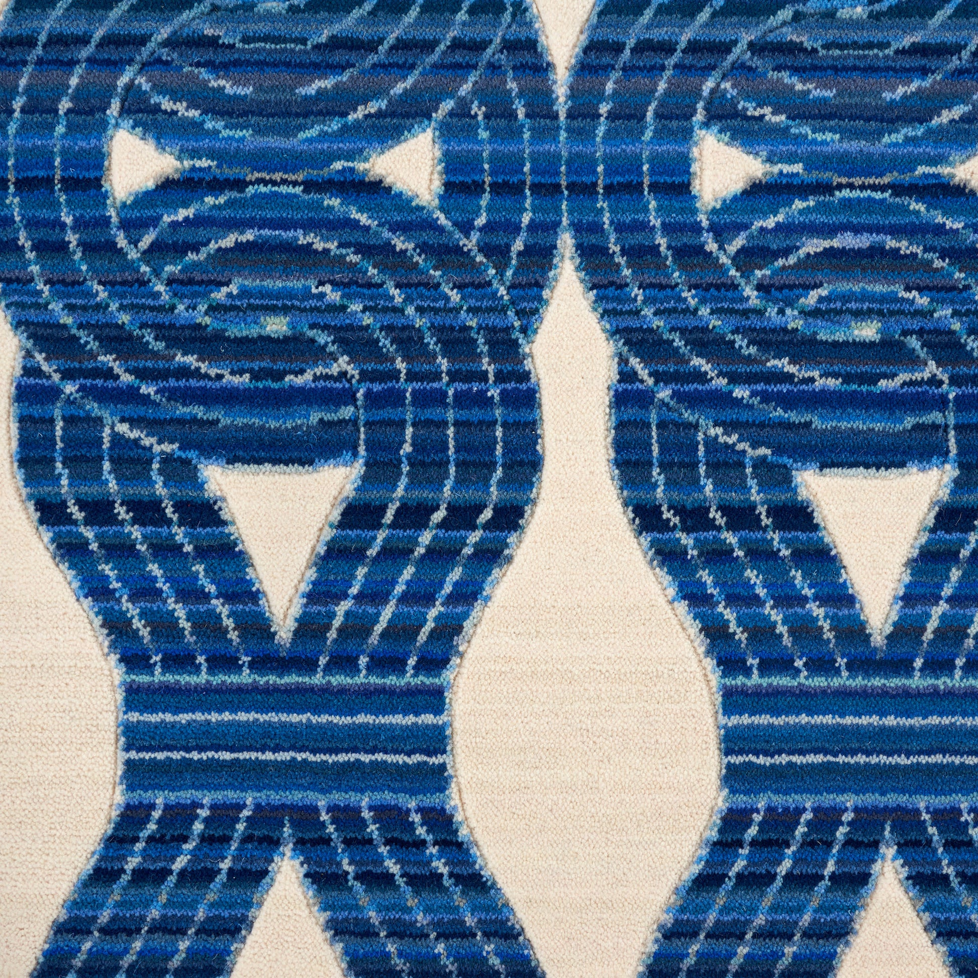 Barclay Butera Butera Collection  Ivory Navy  Contemporary