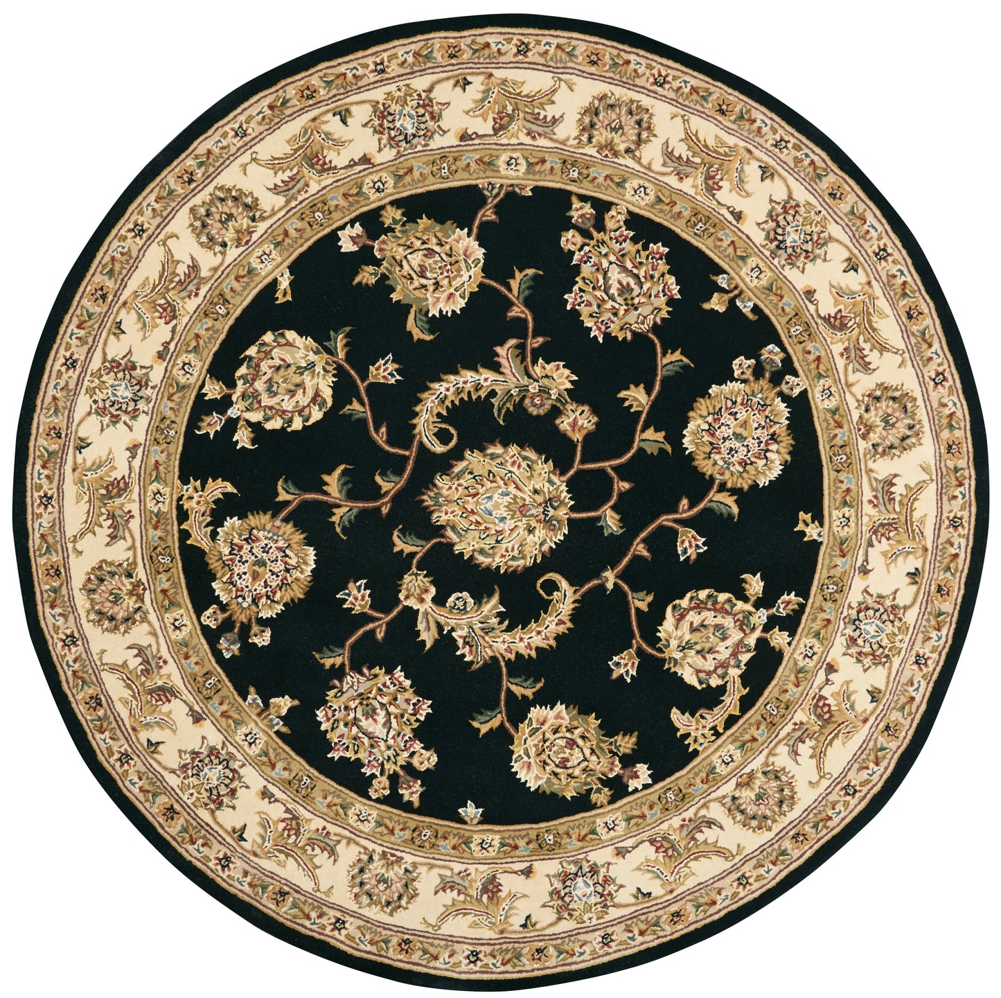 Nourison Home Nourison 2000 2022 Black Traditional Tufted Rug