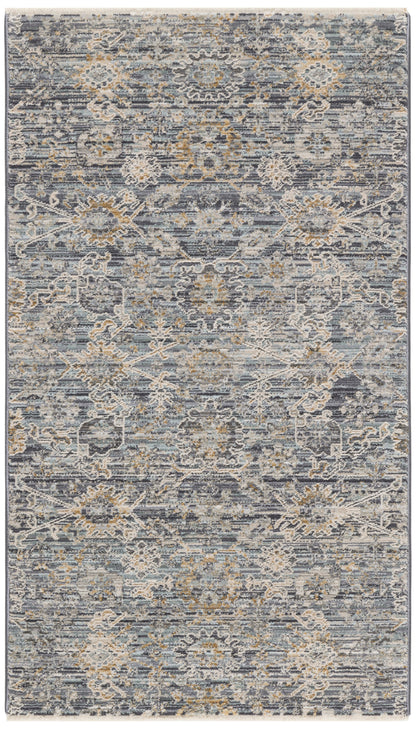Nourison Home Lynx LNX08 Charcoal Transitional Power-loomed Rug