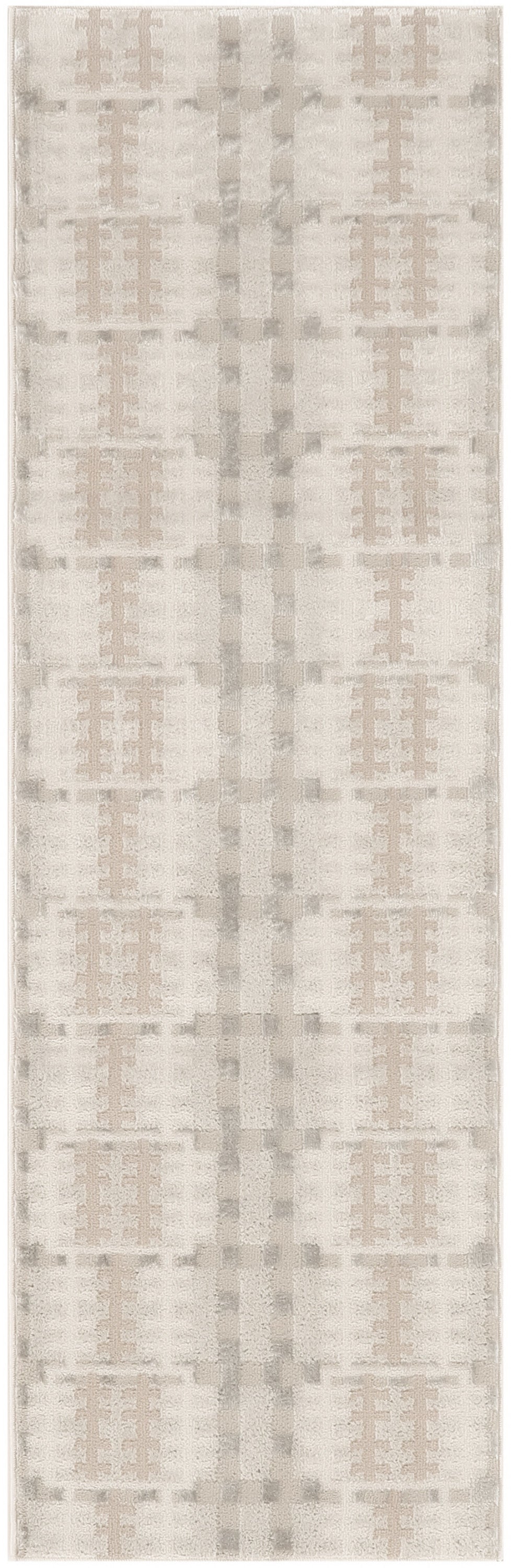 Nourison Home Nordic NRC08 Ivory Multicolor Contemporary Power-loomed Rug