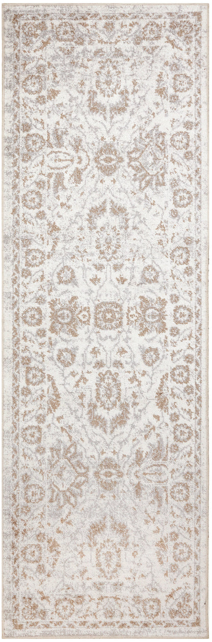 Nourison Home Astra Machine Washable ASW20 Grey Traditional Power-loomed Rug