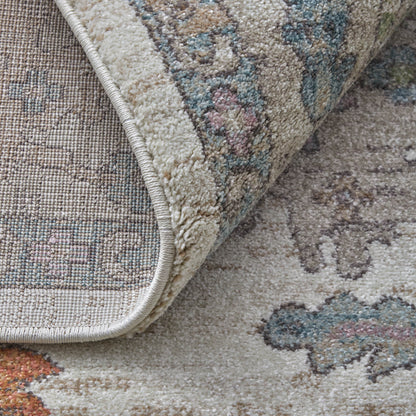 Feizy Dartmouth  Ivory Multi Transitional/Bohemian & Eclectic/Casual