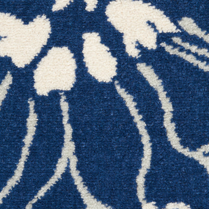 Nourison Home Passion  Navy Ivory  Contemporary
