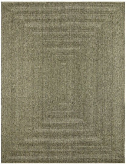 Nourison Home Tulum TLM04 Olive Contemporary Loom-woven Rug