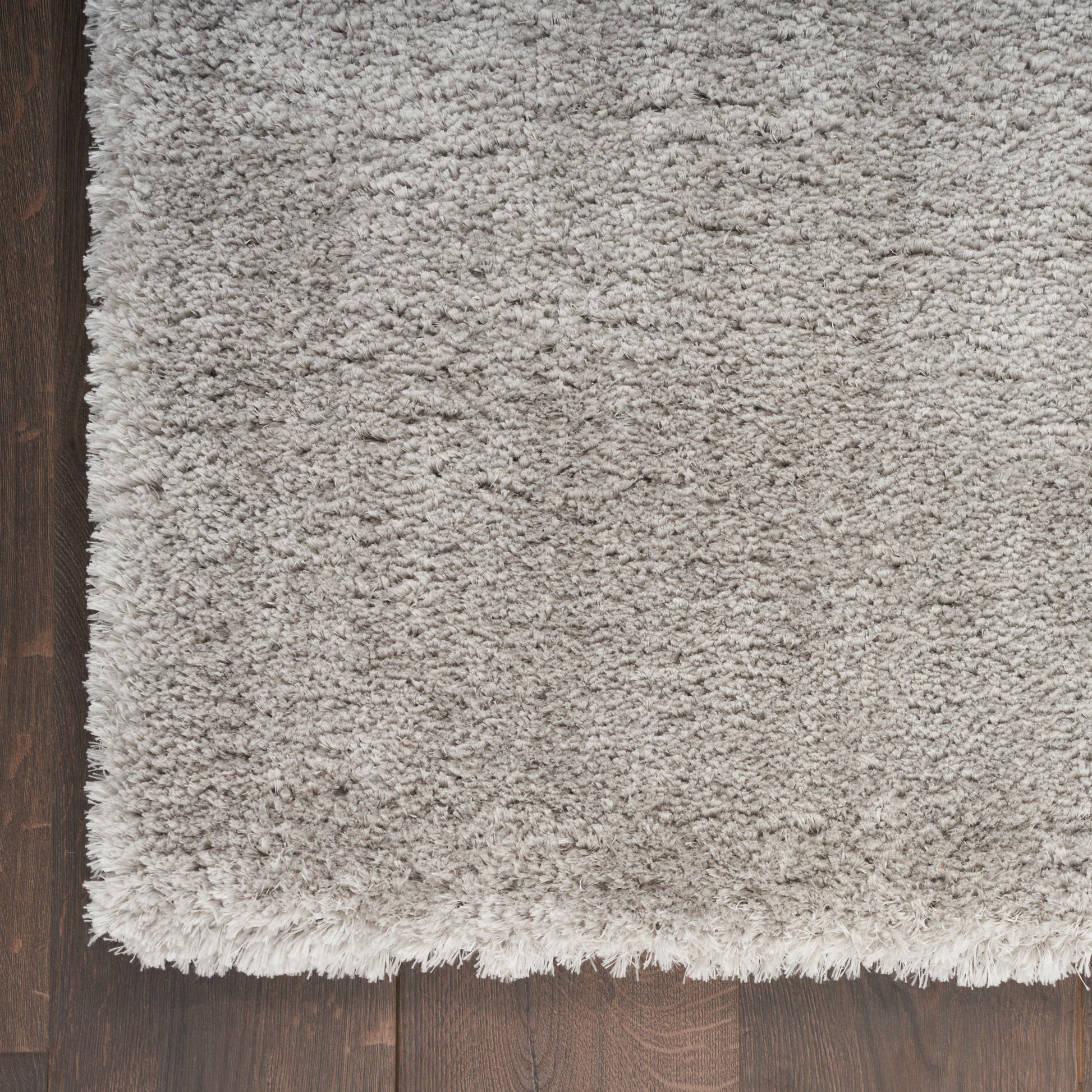 Nourison Home Dreamy Shag  Silver  Contemporary