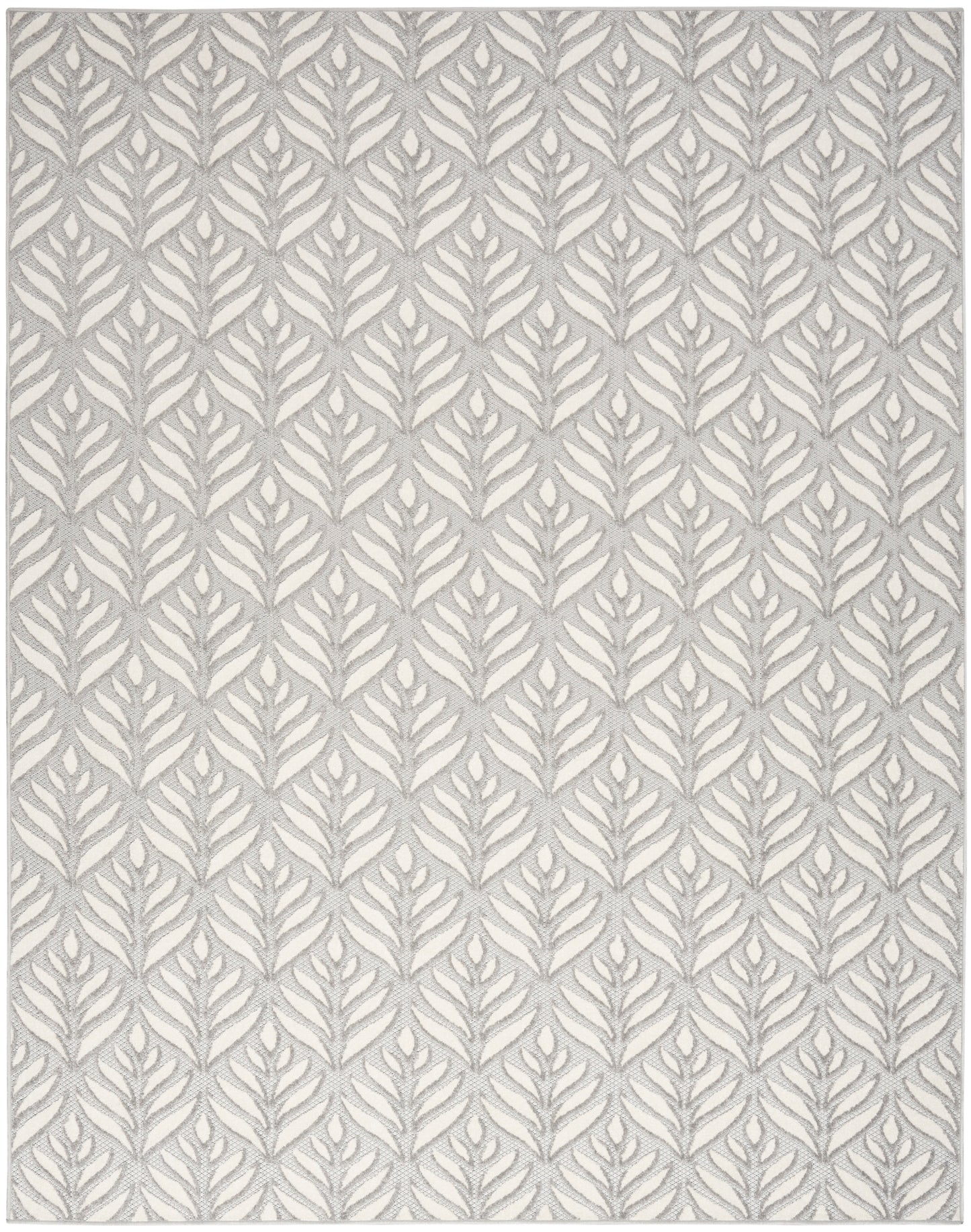 Nourison Home Aloha ALH35 Grey Contemporary Power-loomed Rugs
