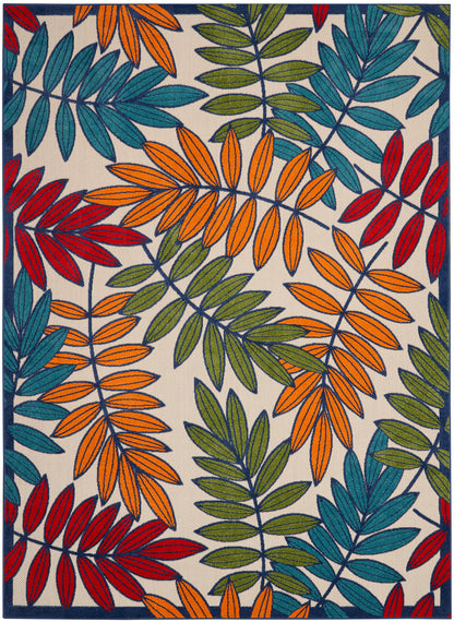 Nourison Home Aloha ALH18 Multicolor Contemporary Power-loomed Rugs