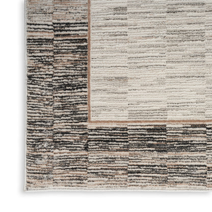 Nourison Home Desire  Grey Black  Contemporary