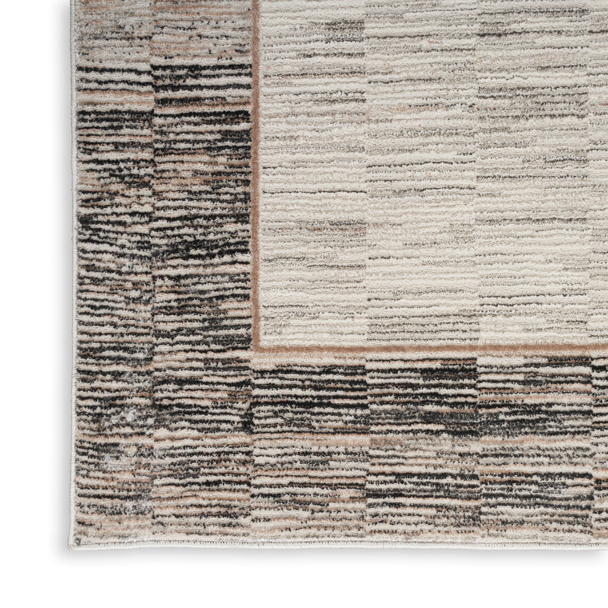 Nourison Home Desire  Grey Black  Contemporary