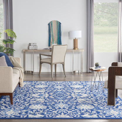 Nourison Home Whimsicle  Navy Multicolor  Traditional