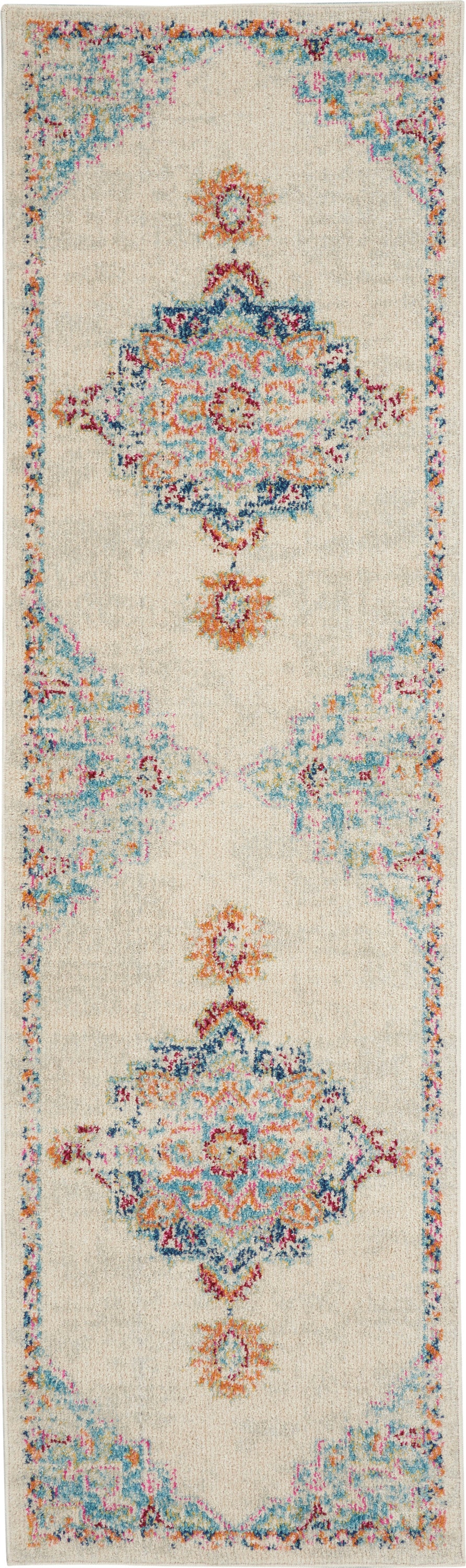 Nourison Home Passion PSN24 Grey Multicolor Transitional Power-loomed Rugs