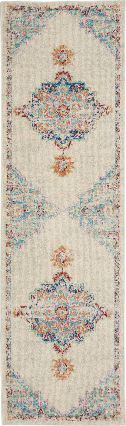 Nourison Home Passion PSN24 Grey Multicolor Transitional Power-loomed Rugs