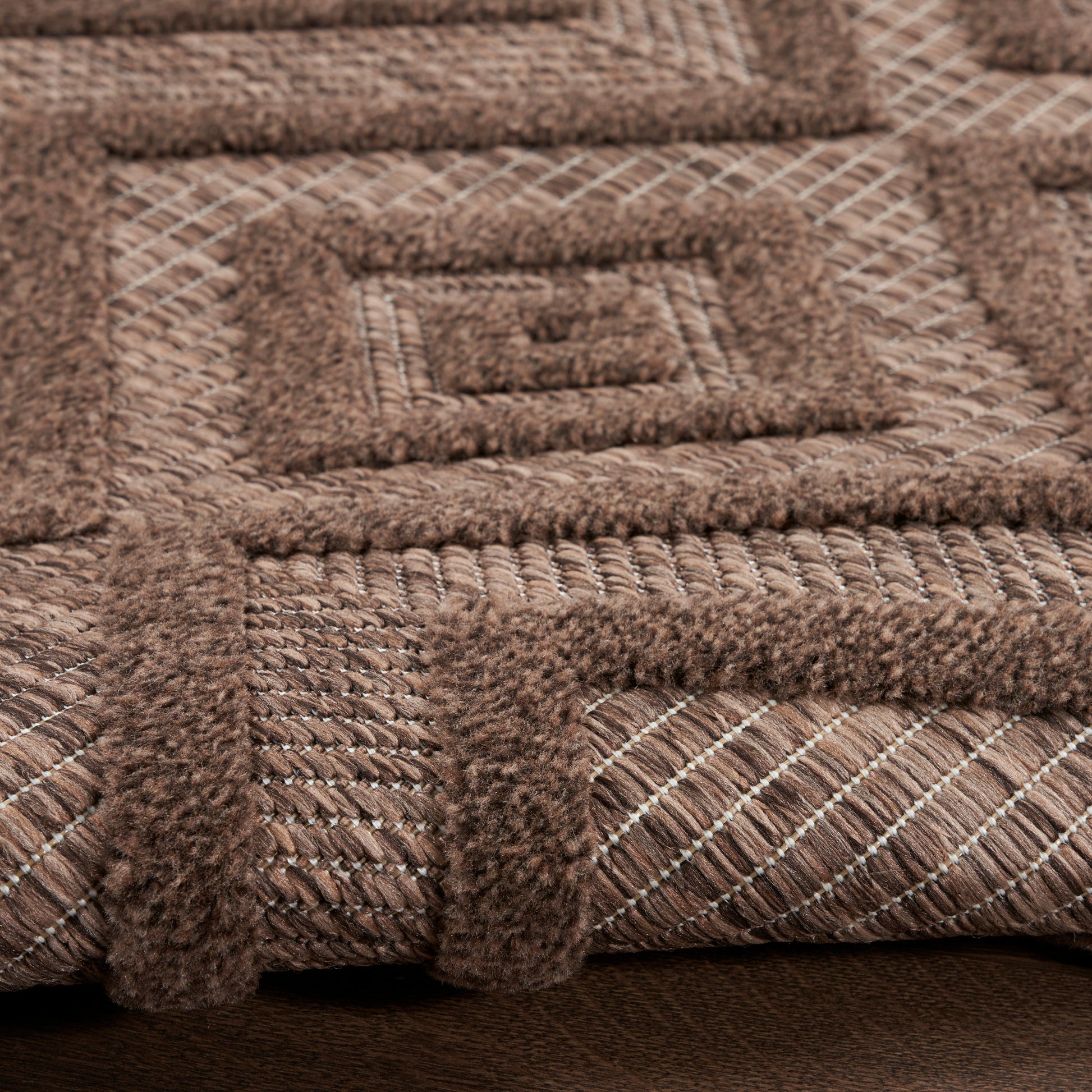 Nourison Home Versatile  Brown  Contemporary