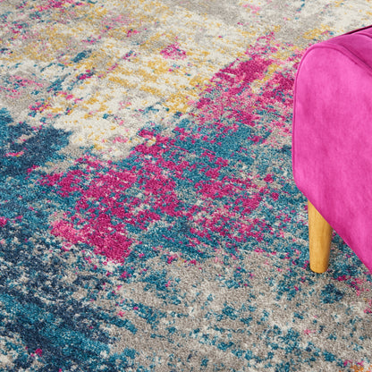 Nourison Home Passion  Ivory Multicolor  Contemporary