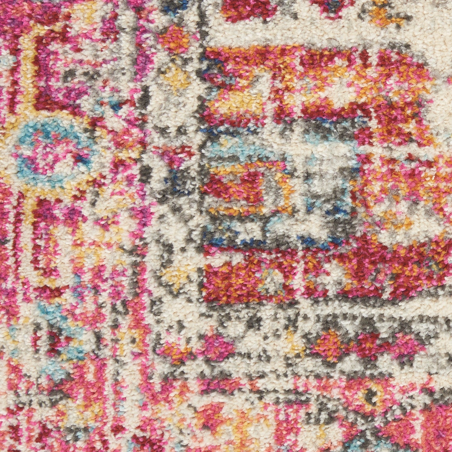 Nourison Home Passion  Ivory Pink  Traditional