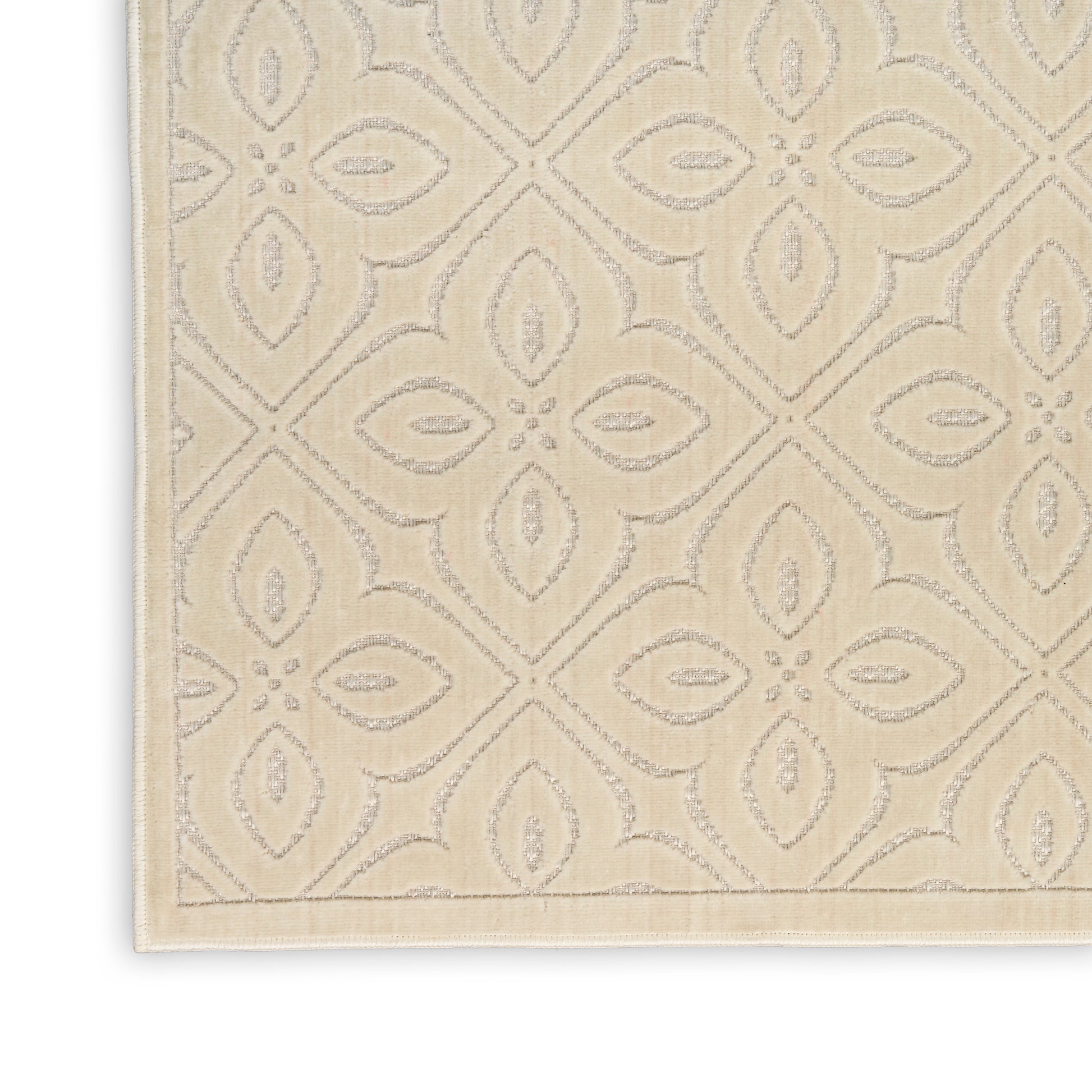 Nourison Home Washable Charm  Ivory  Contemporary