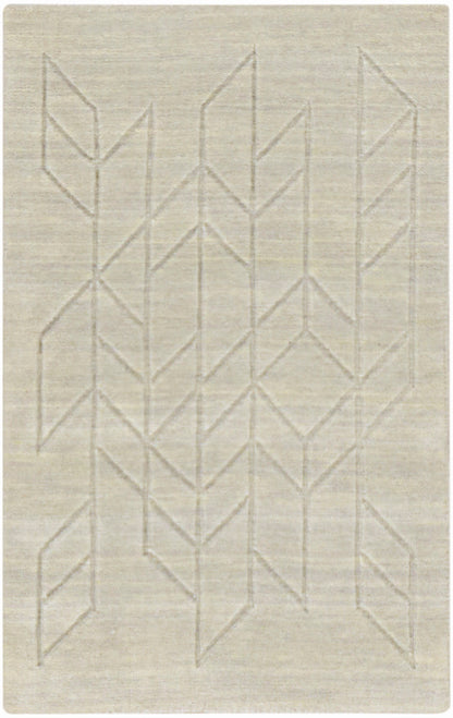 Nourison Home Alessia ALE01 Sage Contemporary Hand Knotted Rug