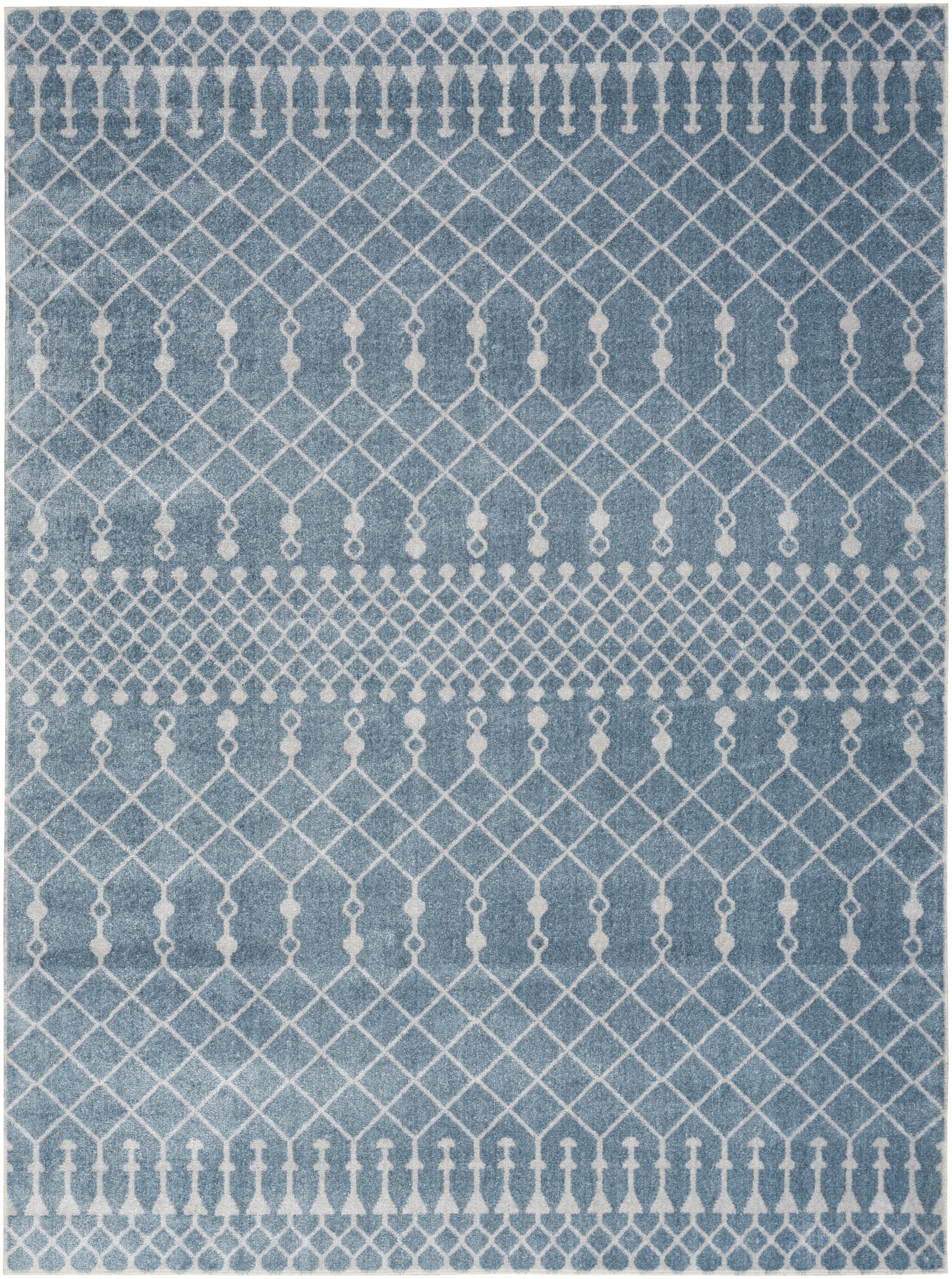 Nourison Home Astra Machine Washable ASW10 Blue Transitional Power-loomed Rug