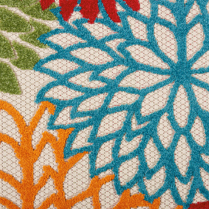 Nourison Home Aloha  Green  Contemporary