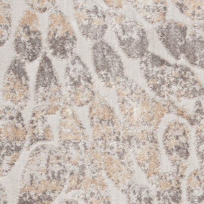 Nourison Home Silky Textures  Ivory Beige  Contemporary