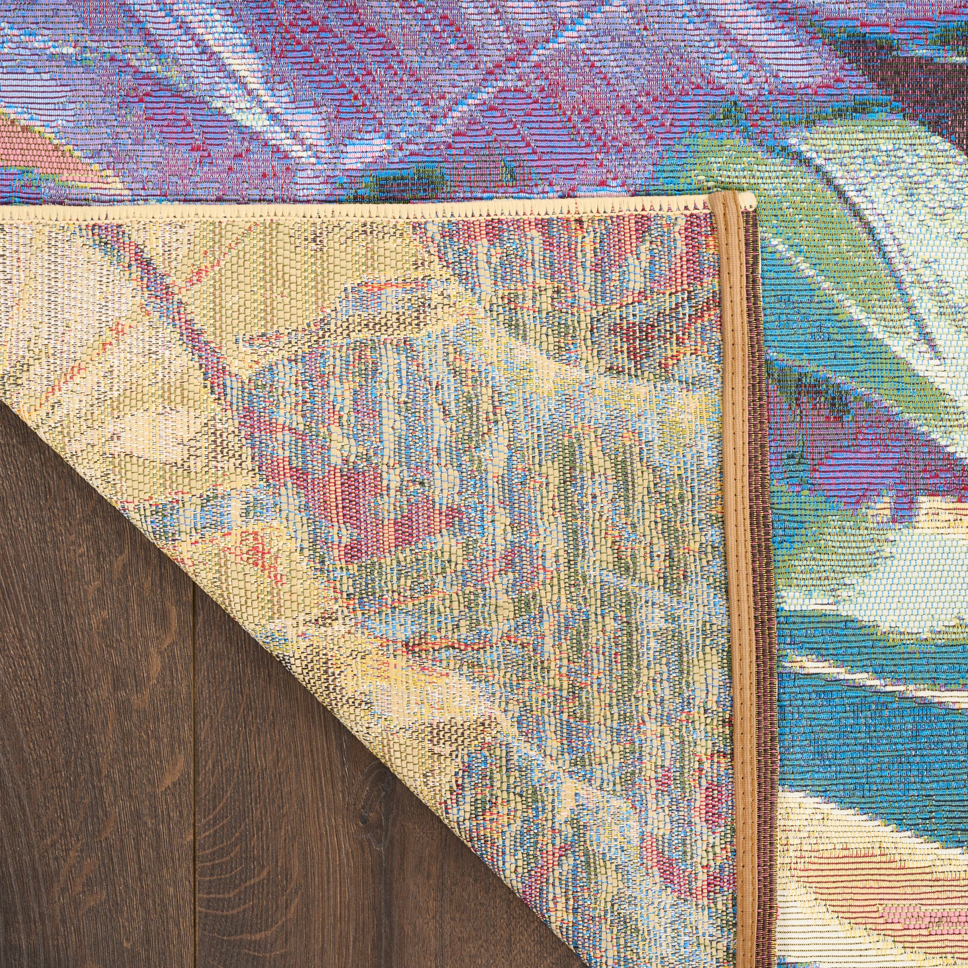 Nourison Home Color Splash  Multicolor  Contemporary