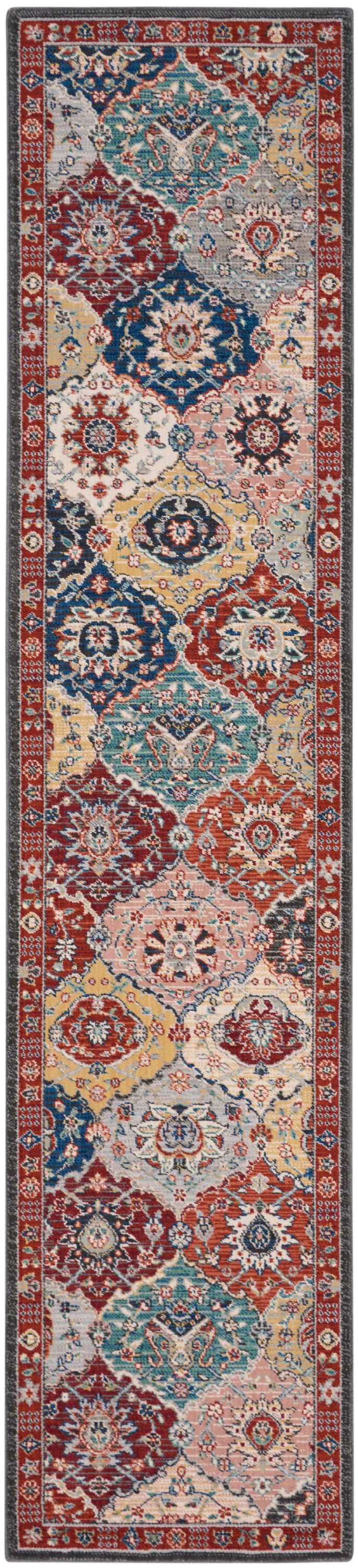 Nourison Home Parisa PSA05 Multicolor Transitional Loom-woven Rug