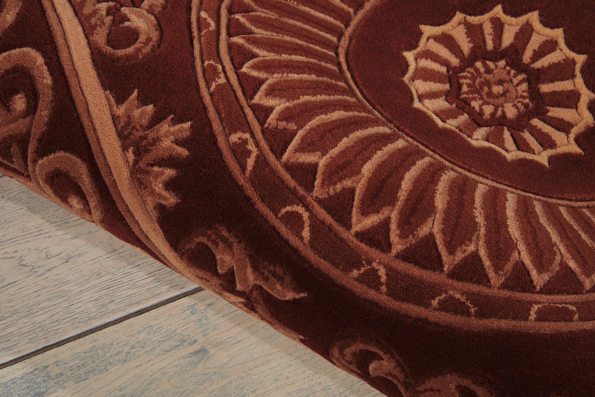 Nourison Home Versailles Palace  Brick  Traditional