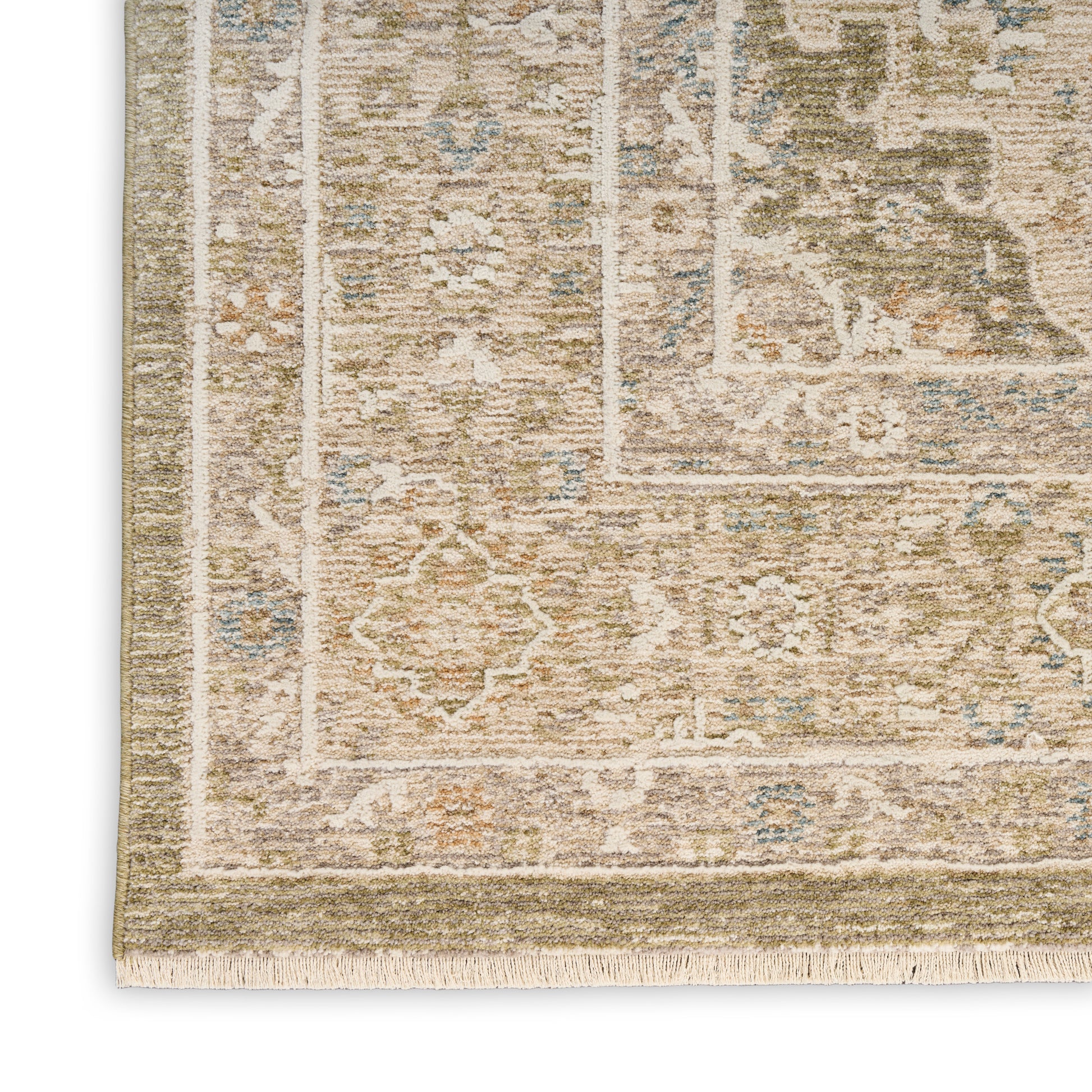 Nourison Home Retreat  Green  Traditional