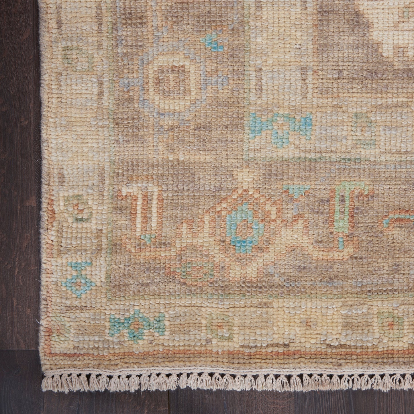 Nourison Home Odessa  Ivory Mocha  Traditional